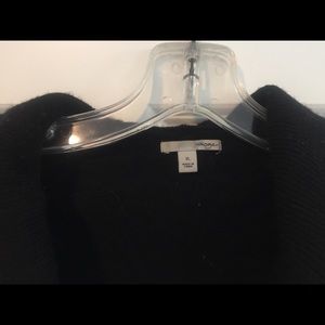 Halogen wool ruffled cardigan